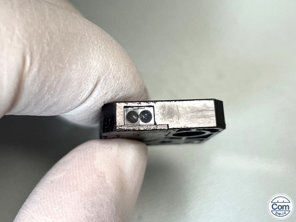 hp8710 종이감지 센서 부품 점검