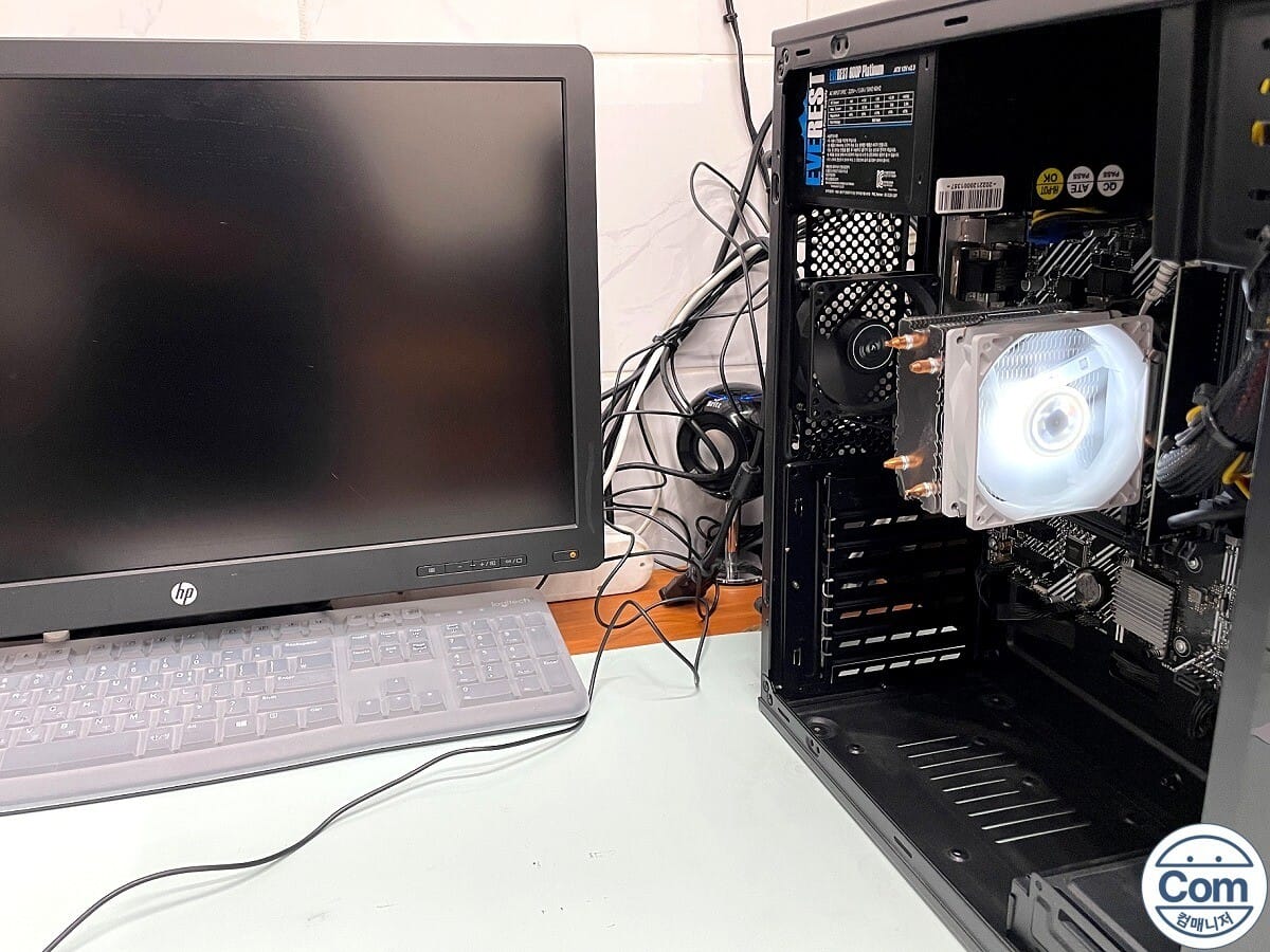 ASUS Prime H510M-E 메인보드 장착 데스크탑 내부 수리전