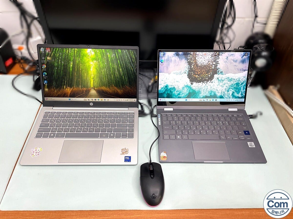 HP TPN-i142 삼성 NT730QCJ 정상 부팅 화면 수리완료